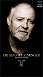 Mobile Screenshot of bernd-meinunger.com