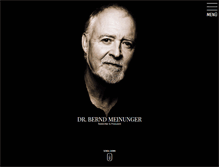Tablet Screenshot of bernd-meinunger.com